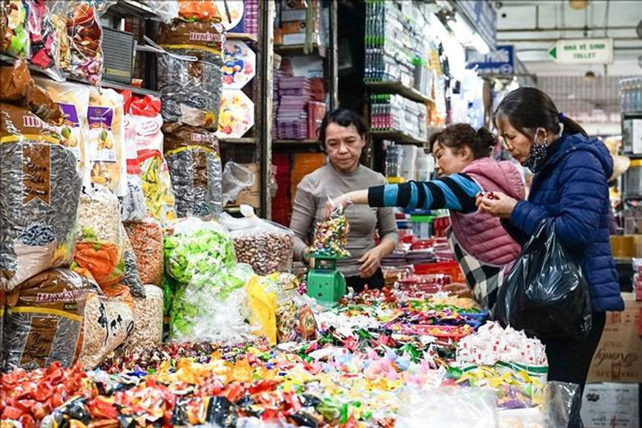 Market shoppers, Khánh Hòa