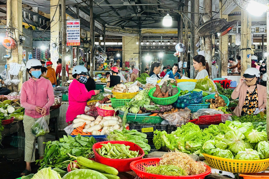 Market stalls, Khánh Hòa Province