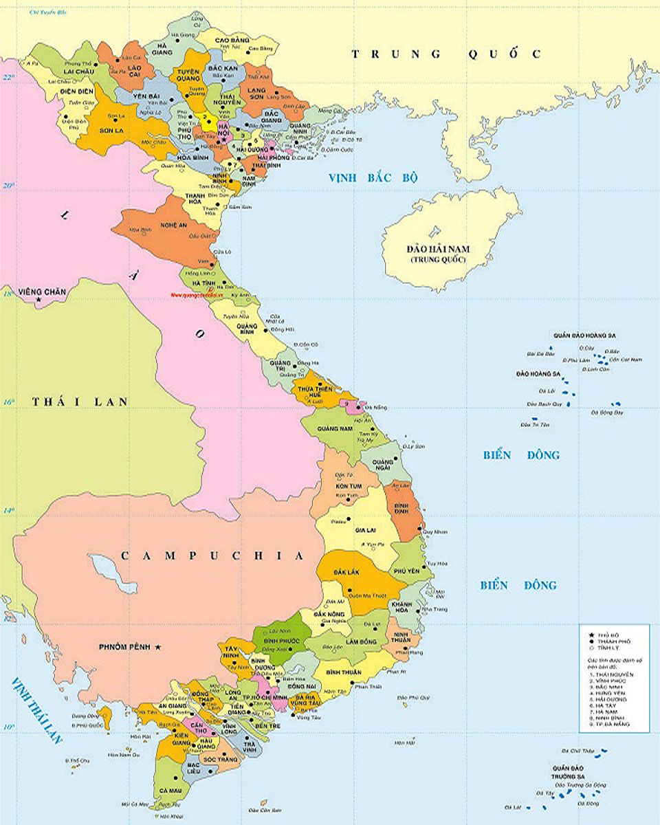 Ban Do Viet Nam Tieng Anh Vietnam Map Viet Nam Ban Do Viet Images